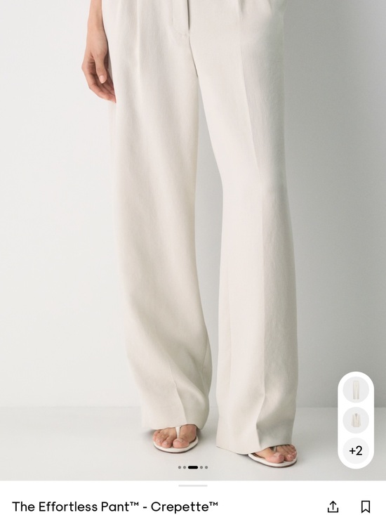 Wilfred Pants - Aritzia Wilfred Effortless Pant – Light Birch – Size 0 – NWT